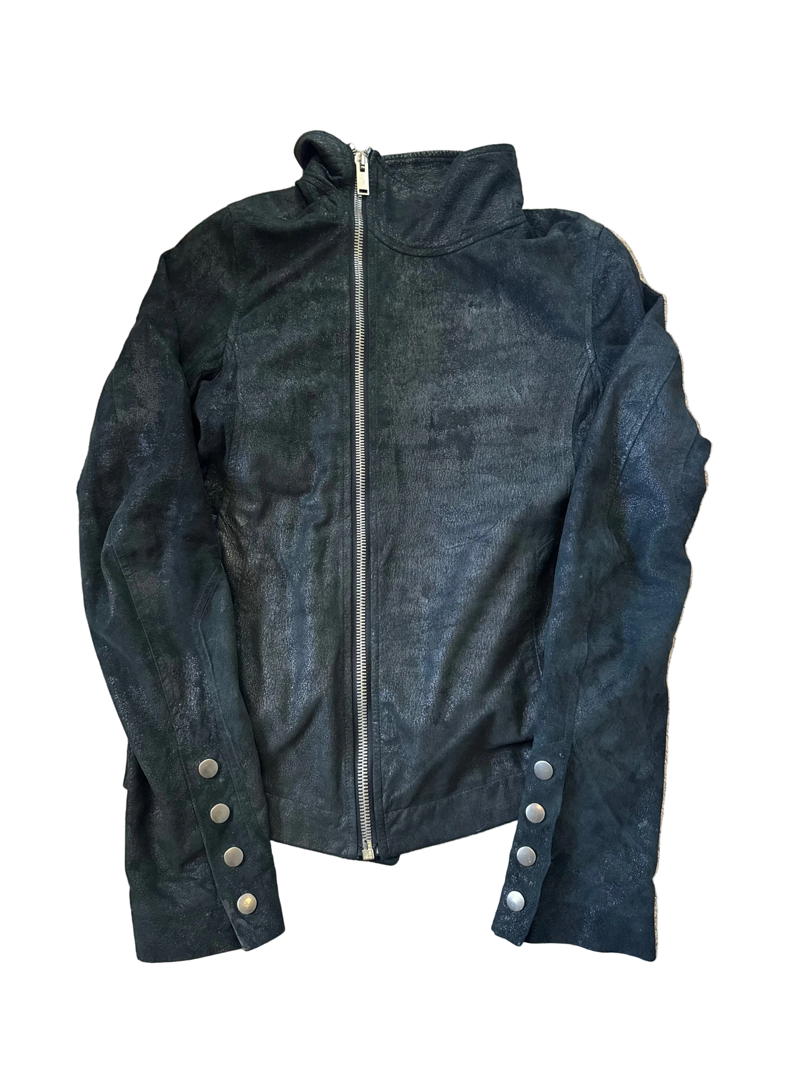 FW13 RICK OWENS BAUHAUS PLINTH BLISTERED JACKET