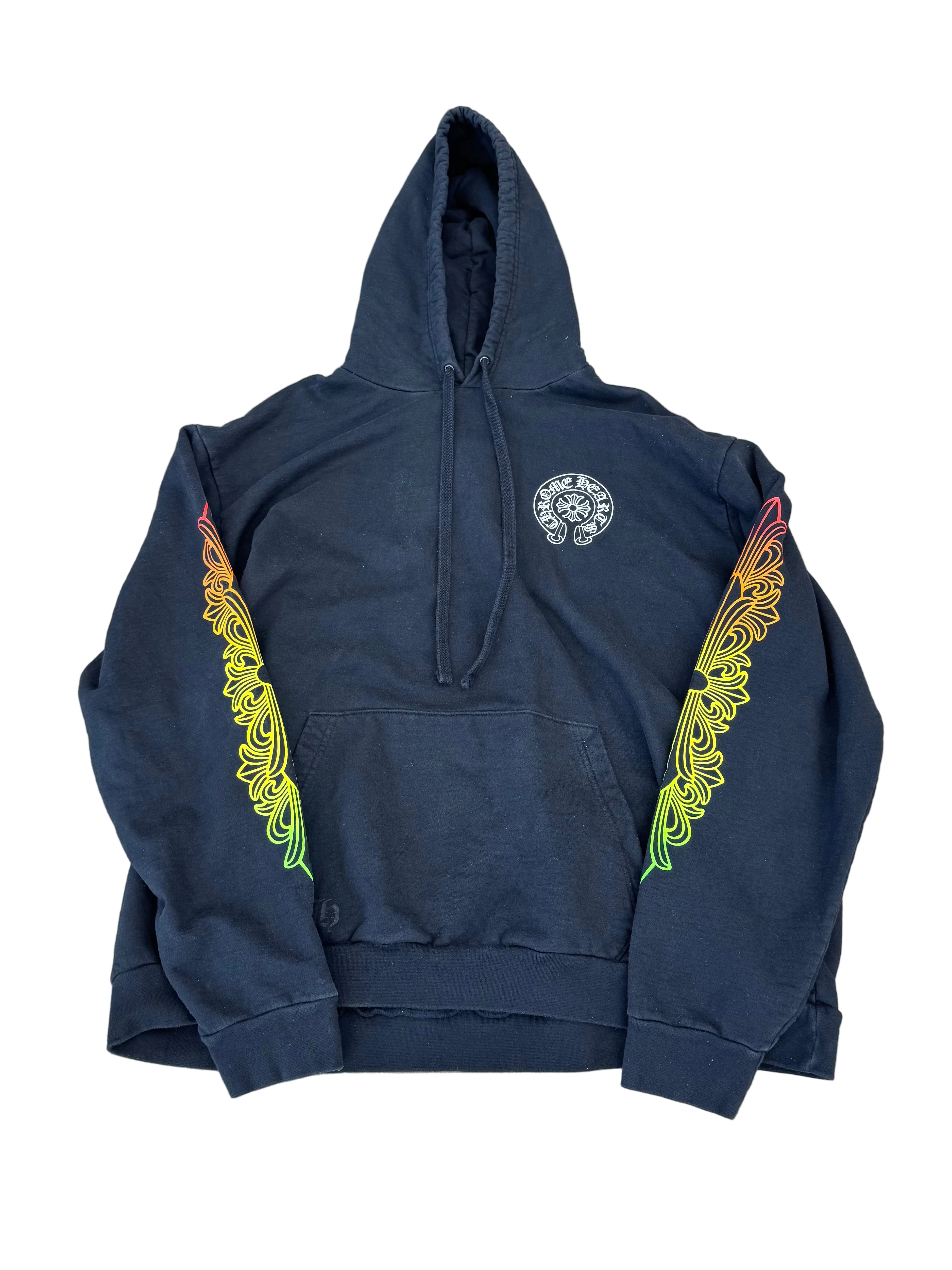 CHROME HEARTS GRADIENT HORSESHOE LOGO HOODIE