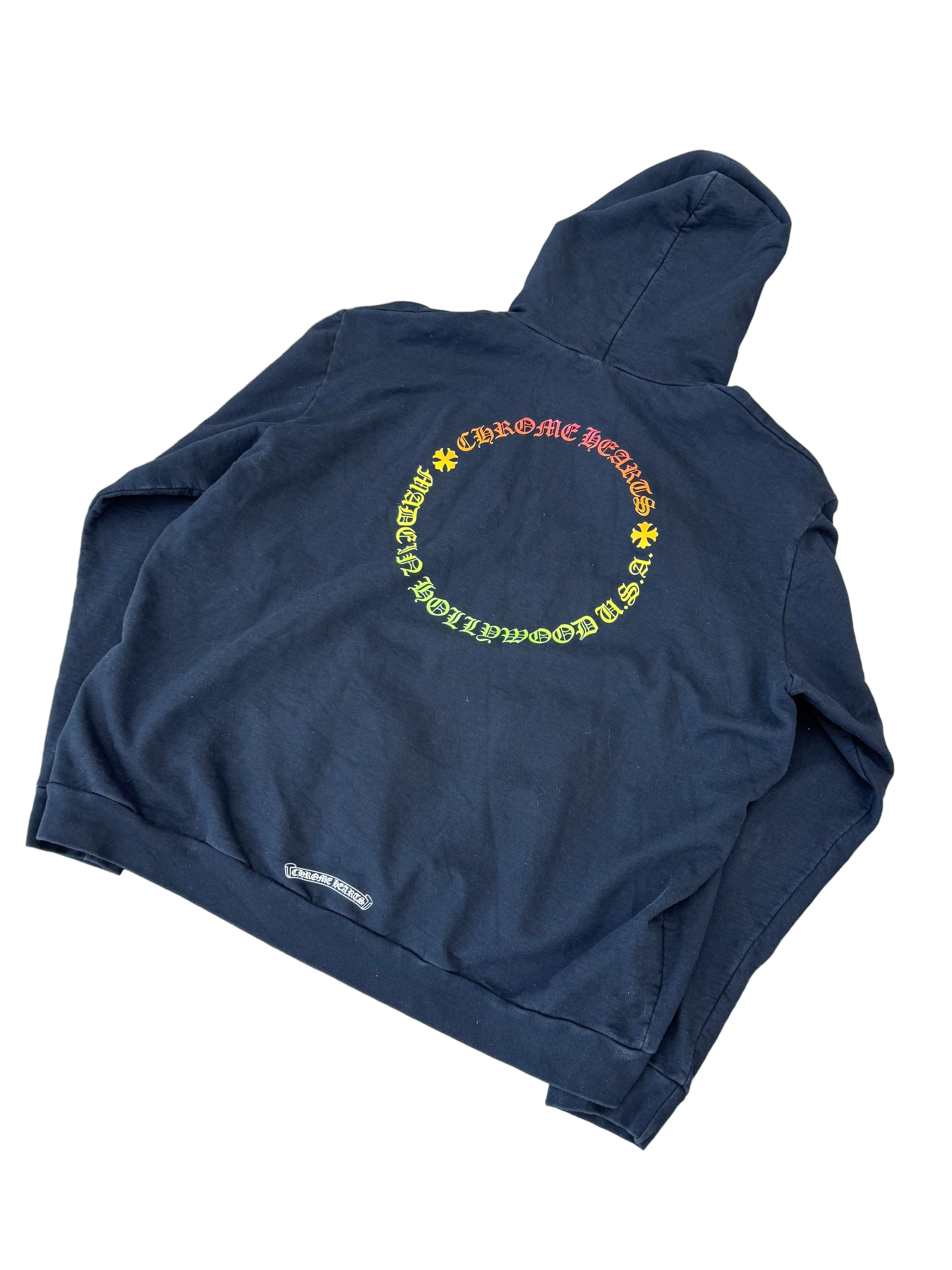 CHROME HEARTS GRADIENT HORSESHOE LOGO HOODIE