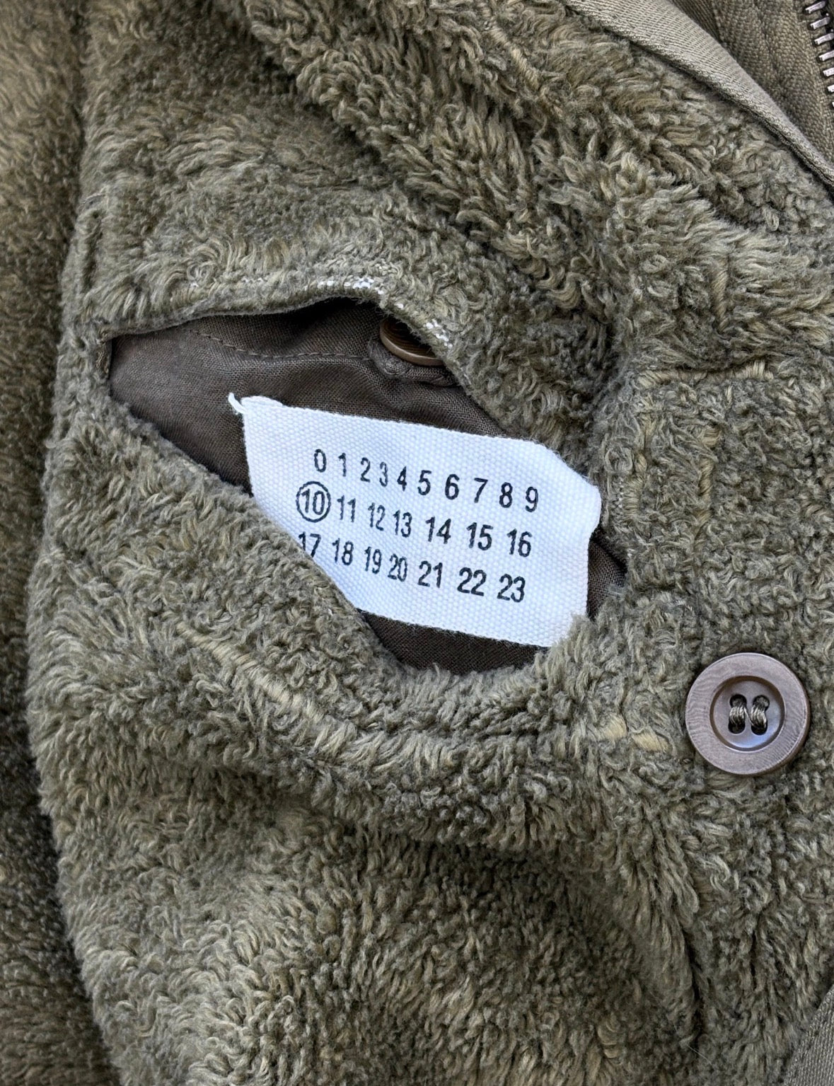 AW03 ARTISANAL MAISON MARTIN MARGIELA MILITARY PARKA