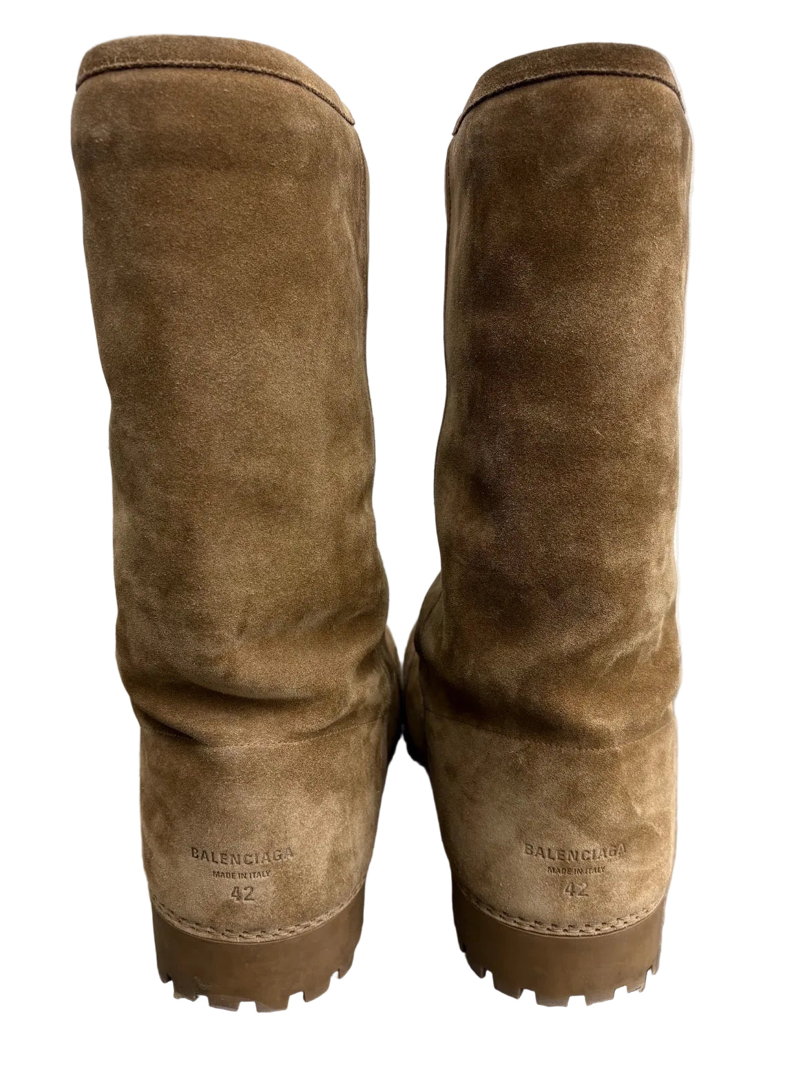 BALENCIAGA RUNWAY ALASKA HIGH FUR BOOTS