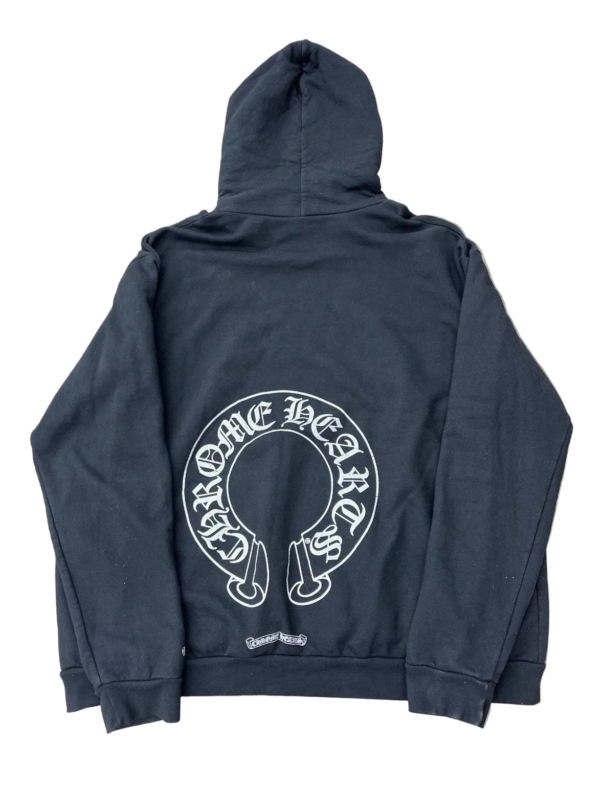 CHROME HEARTS GLITTER HORSESHOE LOGO HOODIE