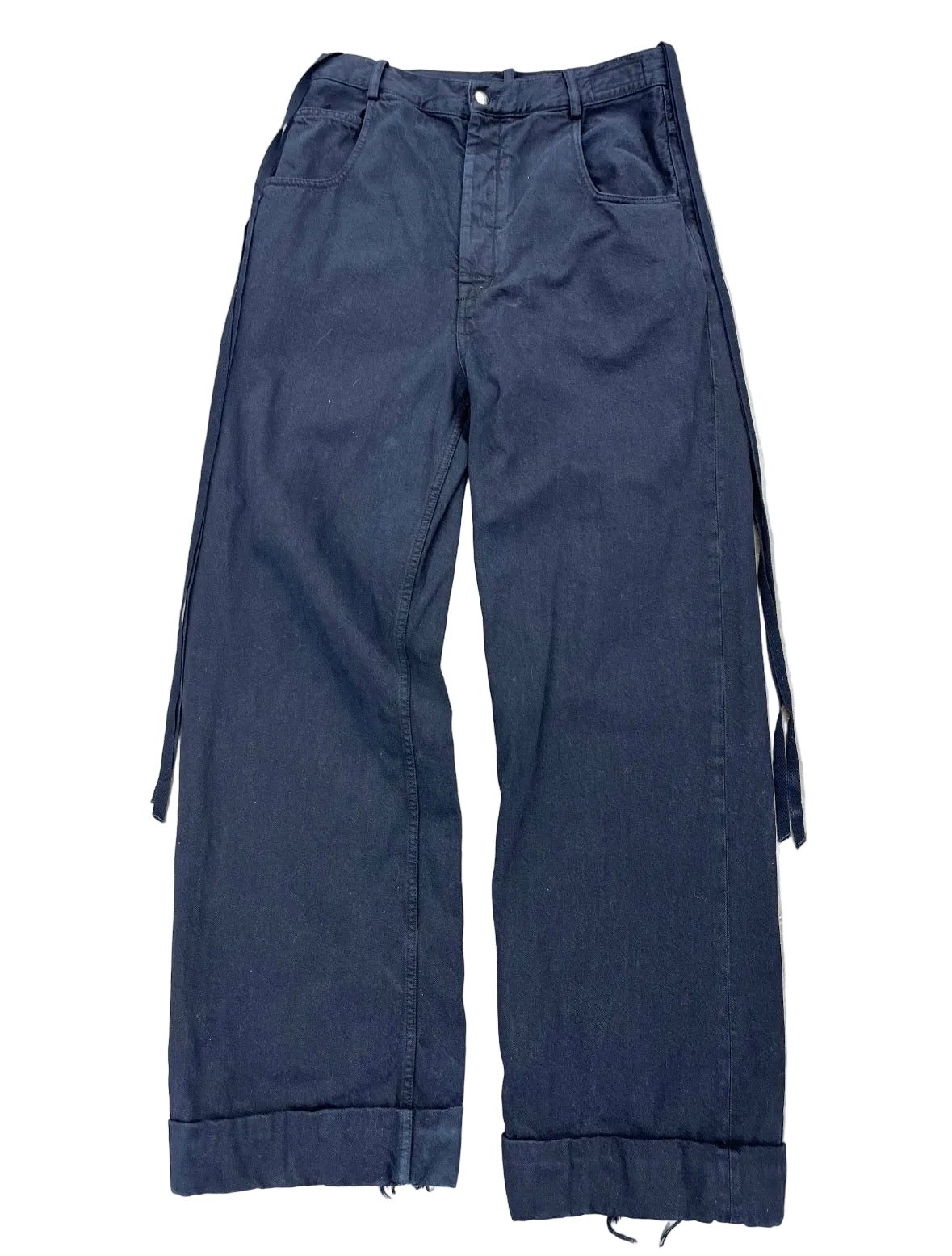ANN DEMEULEMEESTER MICHAEL 5 POCKET BAGGY JEANS