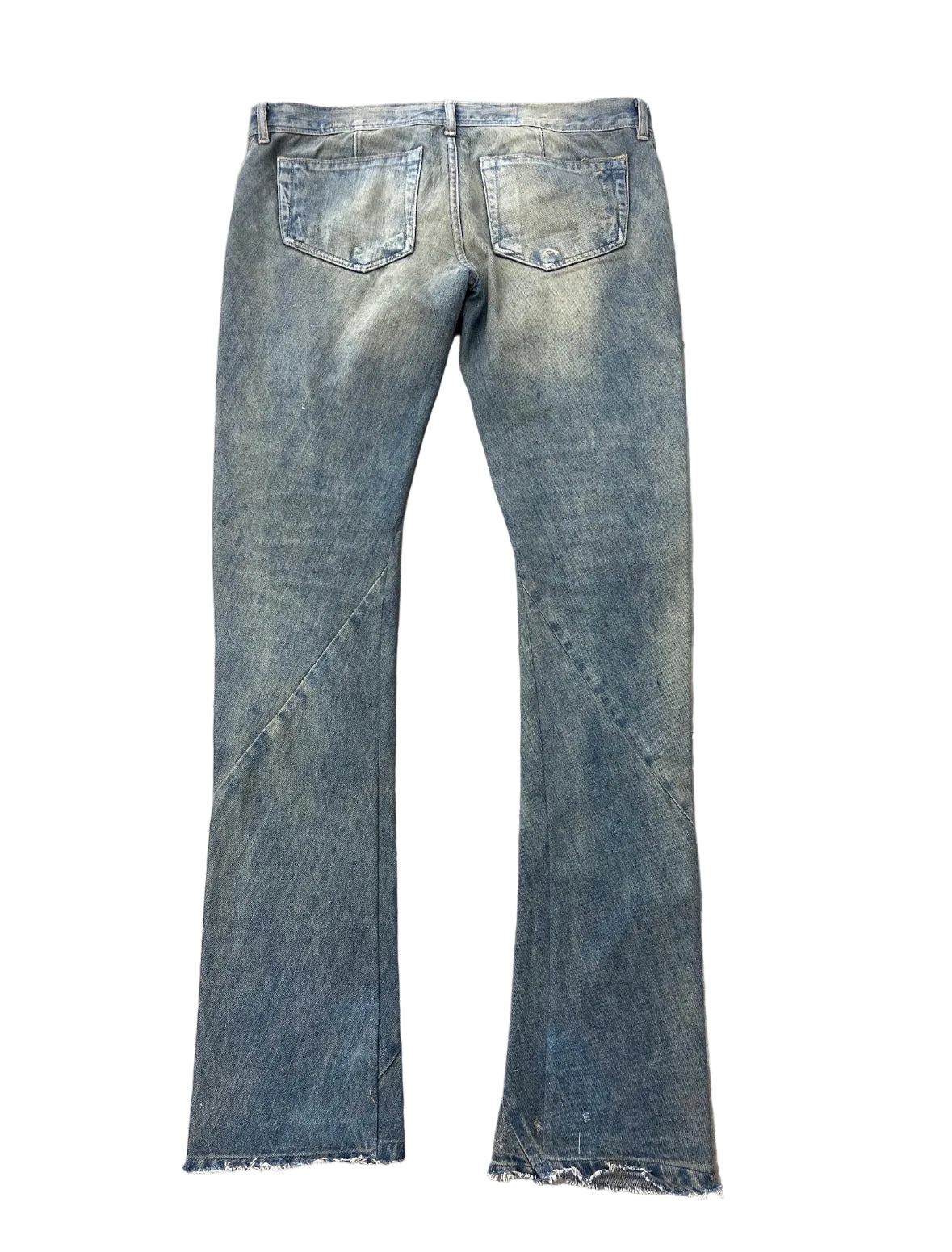 RICK OWENS SPIRAL DENIM